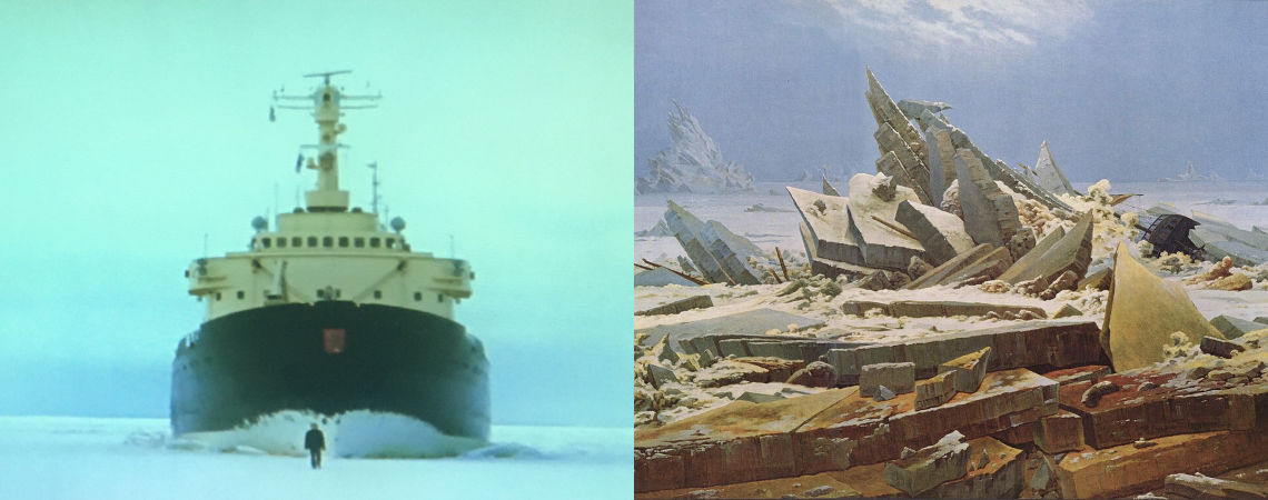 Goude van der Werve, Caspar David Friedrich, Nummer 8, Das Eismeer